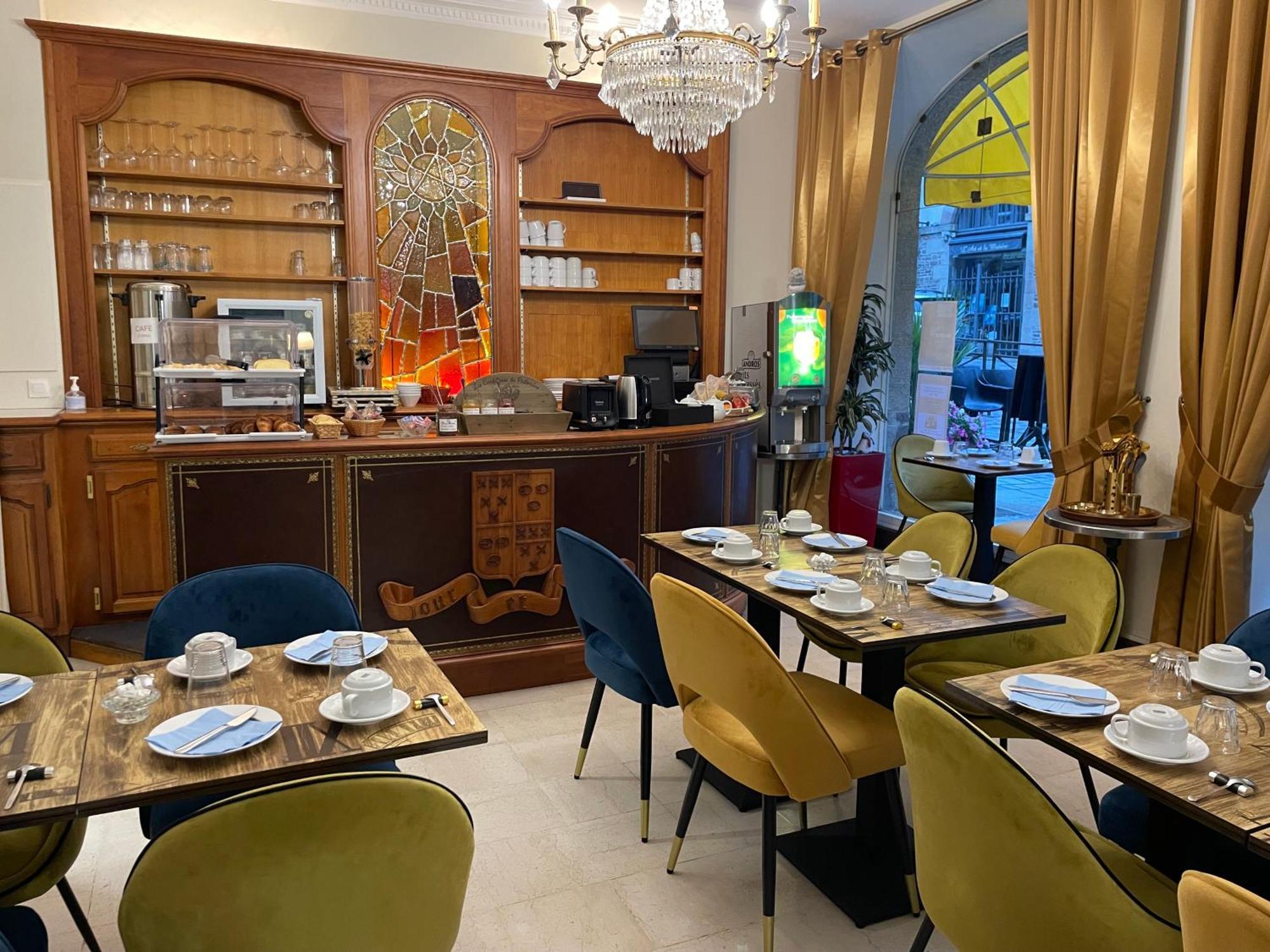 Balzac Hotel Restaurant Fougères Kültér fotó
